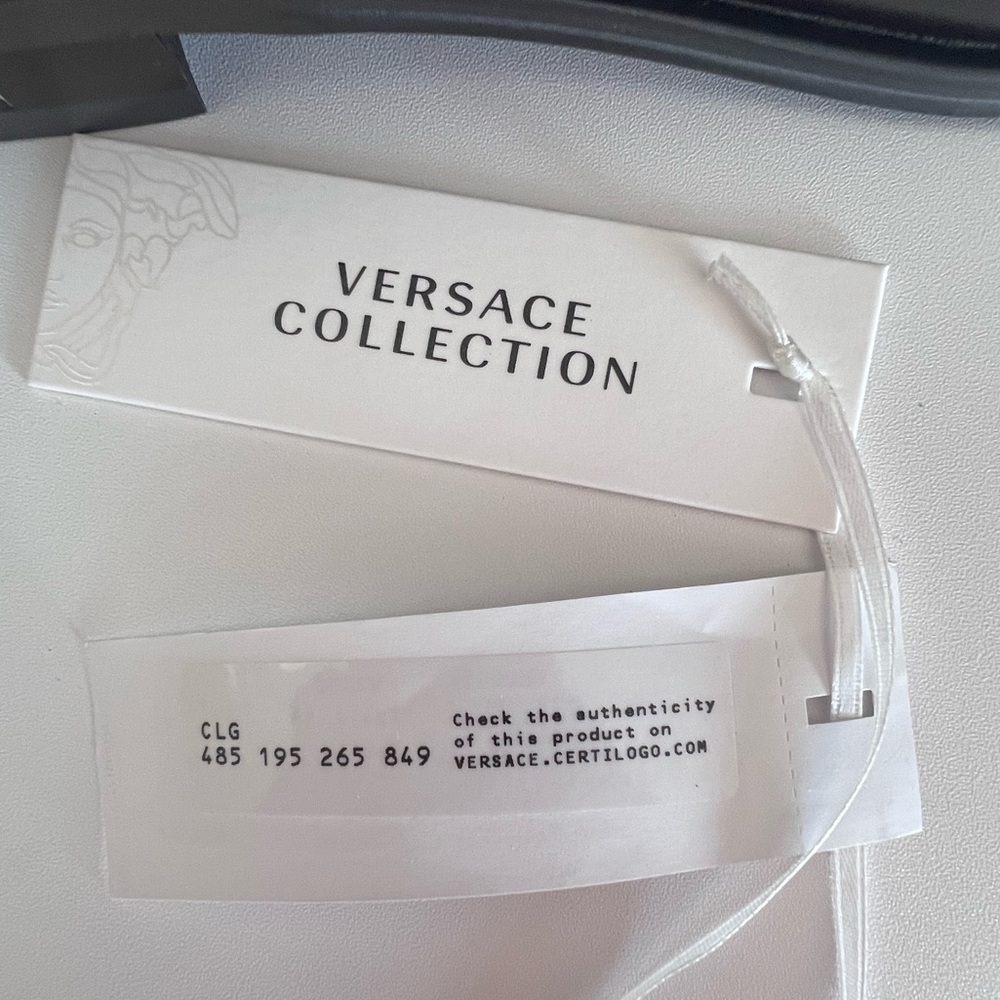 VERSACE Collection Men’s Dress Shoes New Size 44 US 12 - Picture 5 of 16
